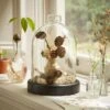 Dunelm Black Mango Wood Cloche