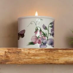 Portmeirion Botanic Garden Sweet Pea Wax Filled Candle 8 Portmeirion Botanic Garden Sweet Pea Wax Filled Candle -Decoration Store 30788907 alt04