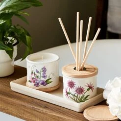 Portmeirion Botanic Garden Sweet Pea Wax Filled Candle 9 Portmeirion Botanic Garden Sweet Pea Wax Filled Candle -Decoration Store 30788907 alt05