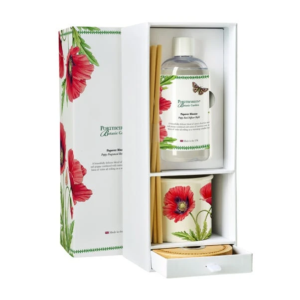 Portmeirion Botanic Garden Poppy 200ml Reed Diffuser 2 Portmeirion Botanic Garden Poppy 200ml Reed Diffuser - Image 2