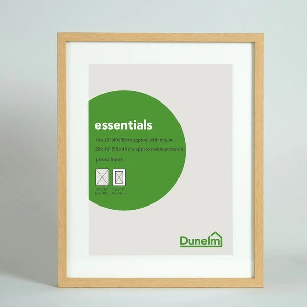 Dunelm Essentials Box Frame 16" X 12" (40cm X 30cm) 1 Dunelm Essentials Box Frame 16" X 12" (40cm X 30cm)