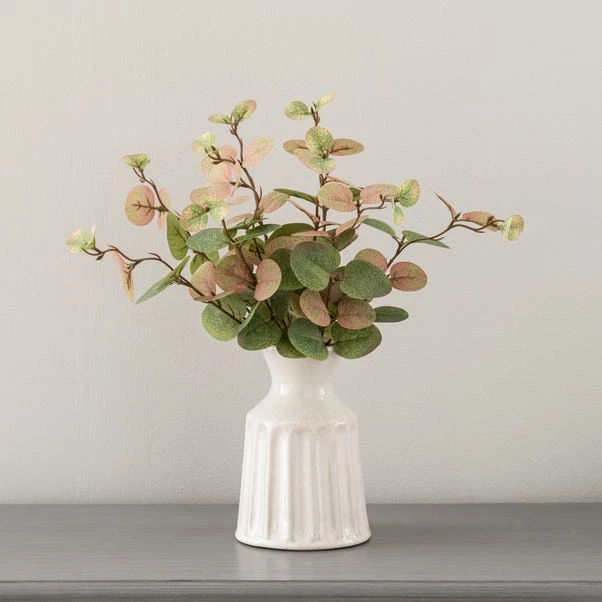 Dunelm Spring Green Eucalyptus Bundle 32cm 3 Dunelm Spring Green Eucalyptus Bundle 32cm - Image 3
