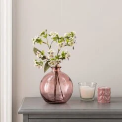 Dunelm Pack Of 6 Cream Pansy Bundle