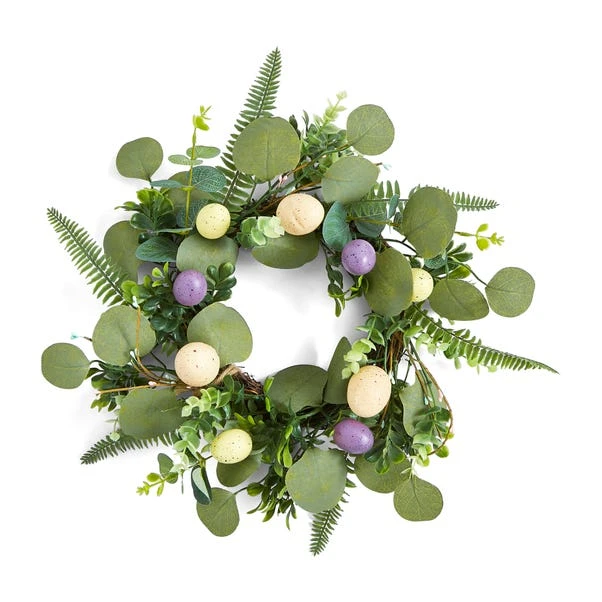 Dunelm Easter Egg Floral Wreath 3 Dunelm Easter Egg Floral Wreath - Image 3