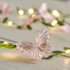Dunelm Butterfly 20 Light String Lights 6 Dunelm Butterfly 20 Light String Lights -Decoration Store 30791806 alt02