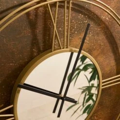 Dunelm Indoor Outdoor Luxe Gold Clock 60cm -Decoration Store 30792008 alt02