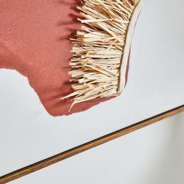 Dunelm Artisan Orange Wall Art 2 Dunelm Artisan Orange Wall Art - Image 2