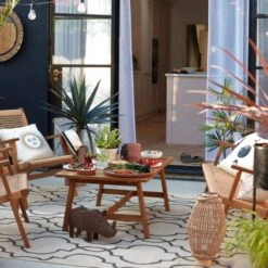 Dunelm Artisan Pack Of 3 Outdoor Cushion Covers 9 Dunelm Artisan Pack Of 3 Outdoor Cushion Covers -Decoration Store 30796212 alt07