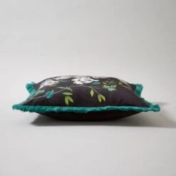 Dunelm Wysteria Velour Cushion -Decoration Store 30796412 alt04