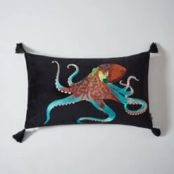 Natural History Museum Octopus Cushion -Decoration Store 30796417 alt03