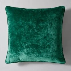 Dunelm Crushed Velour Cushion