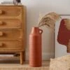 Dunelm Ceramic Vase 58cm Butterscotch