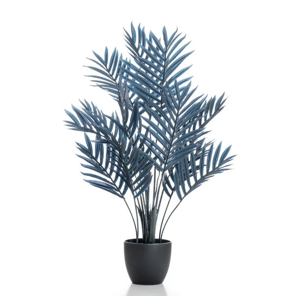 Scottish Everlastings 70cm Areca Palm Tree Luxe Navy 3 Scottish Everlastings 70cm Areca Palm Tree Luxe Navy - Image 3