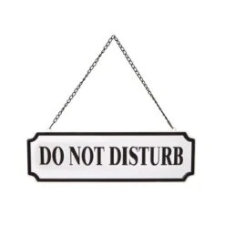 Dunelm Smart Industrial Dual Sided Hanging Sign -Decoration Store 30798244 alt02
