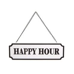 Dunelm Smart Industrial Dual Sided Hanging Sign -Decoration Store 30798244 alt03