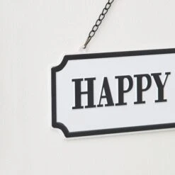 Dunelm Smart Industrial Dual Sided Hanging Sign -Decoration Store 30798244 alt04