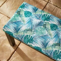 Dunelm Tropical Bench Pad 45cm X 116cm