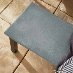Dunelm Textured Water Resistant Bench Pad