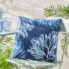 Natural History Museum Cyanotype 50x50cm Outdoor Cushion