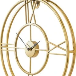 Pacific Lifestyle Metal Double Framed Wall Clock 50cm -Decoration Store 30803498 alt02