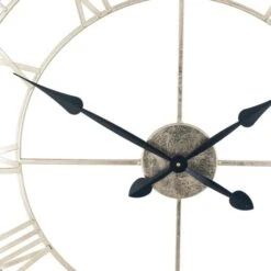 Pacific Lifestyle Metal Round Wall Clock 80cm -Decoration Store 30804320 alt02