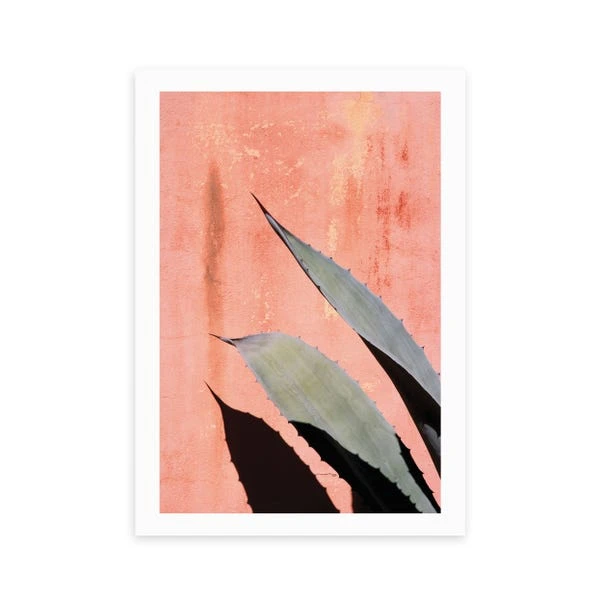 East End Prints Peach Cactus Print 1 East End Prints Peach Cactus Print
