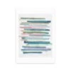East End Prints Pastel Stripes Print