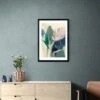 East End Prints Pastel Leaves Print