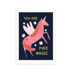 East End Prints Magic Unicorn Print