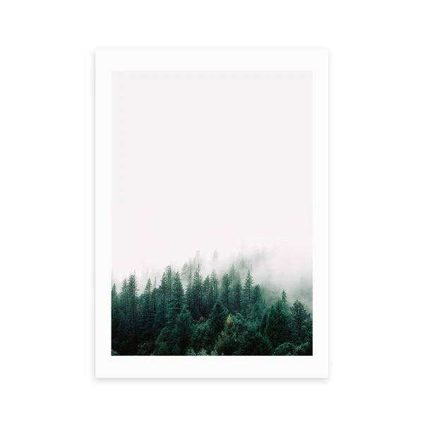 East End Prints Forest Mist Print 2 East End Prints Forest Mist Print - Image 2